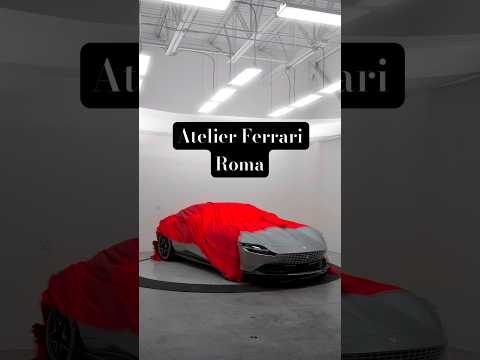 Atelier Ferrari Roma Reveal!! #FerrariRoma #FerrariofSanAntonio #Ferrari