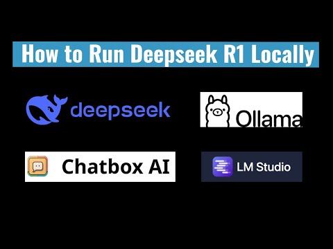 How to Run Deepseek R1 Locally Using Ollama, Chatbox AI, and LM Studio