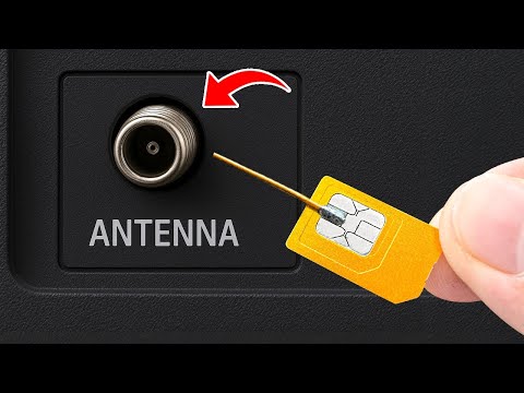 Put SIM Card in Your TV! No one has ever seen these hidden uses before!