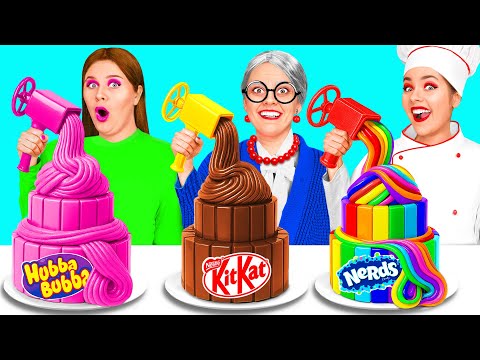 Me vs Grandma Cooking Challenge | Creative Cooking Ideas by RaPaPa Challenge