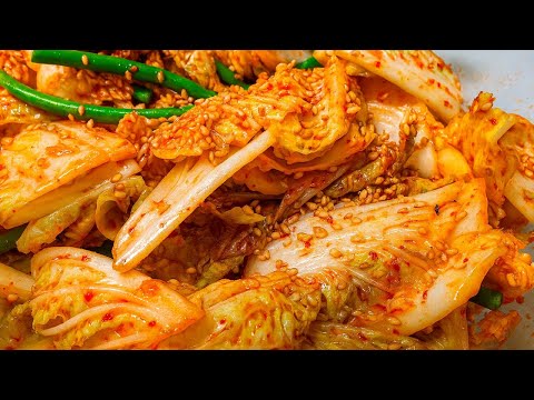 알배추로 담근 초간단 김치! 아삭함이 살아있는 황금레시피!!