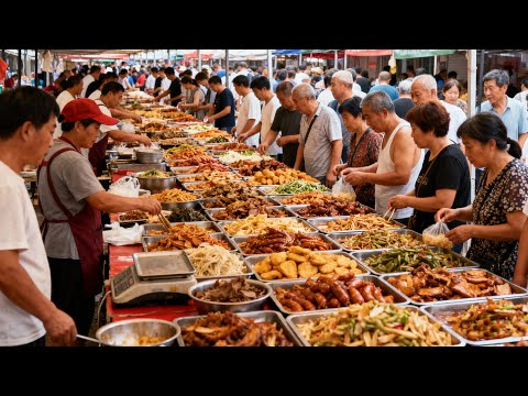 China's BEST Street Food Market? Feasting on a $20 Budget in Jinan!