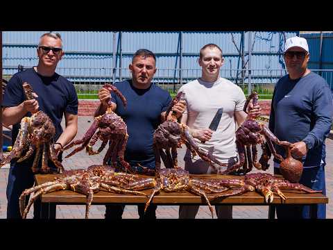 THE MONSTER CRAB IS ON OUR TABLE. LUXURY or DISAPPOINTMENT?