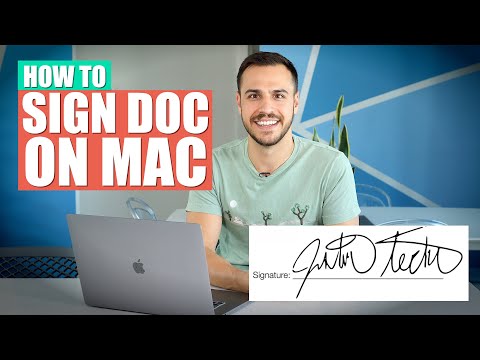 How to Sign a Document on Mac