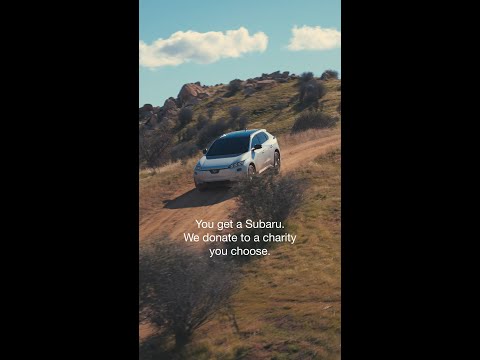 Get a Subaru and make a difference.