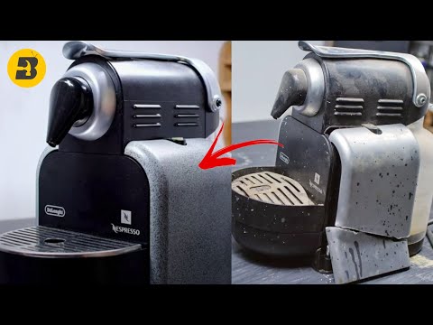 restoration & repair a broken machine Nespresso Delonghi