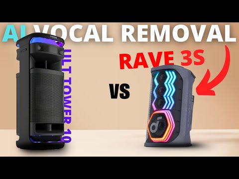 RAVE 3S PARTY SPEAKER VS ULT TOWER 10 - FULL REVIEW AND COMPARISON (With AI Vocal Removal!)