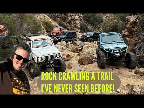 Desert Rock Crawling and Avoiding the King of the Hammers crowds.