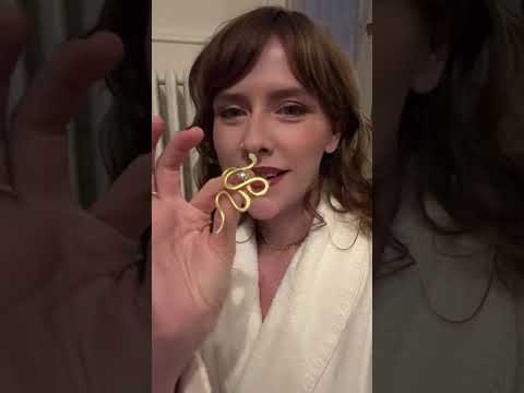 time for EARRINGS!💕💚 #short #shorts #focisca