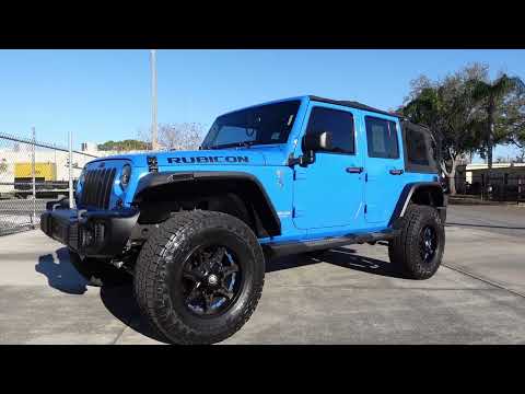 SOLD 2011 Jeep Wrangler Rubicon Unlimited 4X4 One Owner Meticulous Motors Inc Florida For Sale