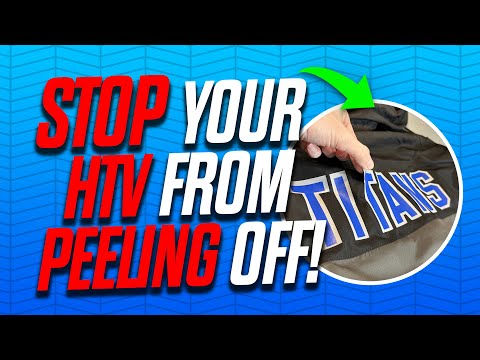 Why is My HTV Peeling Off?