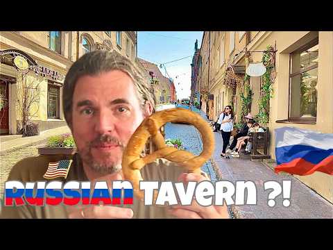 🇺🇸AMERICAN in RUSSIA tries to EAT with NO RESERVATION!🚫😱In Vyborg!🇷🇺Russia's Most Medieval Town!🏰⚔️