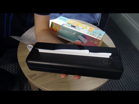 HPRT MT810 Wireless Printer Review and Demonstration