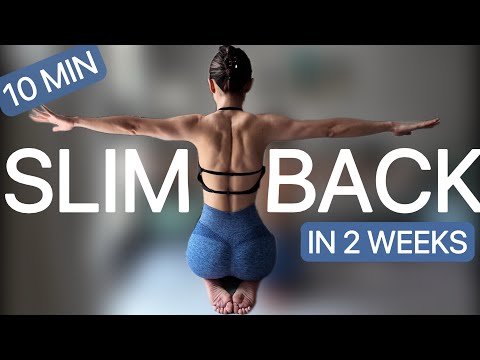 10-Min Slim Back Fat, Bra Bulge & Improve Posture HIIT | No Equipment (Beginner Friendly)