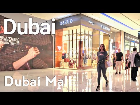 Dubai [4K] Amazing Dubai Mall, City Center Walking Tour 🇦🇪