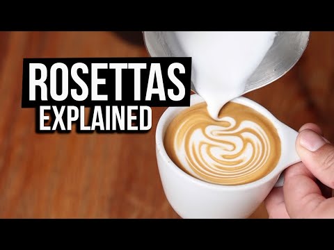HOW TO POUR A ROSETTA: Going Over the Most Famous Pour In Latte Art