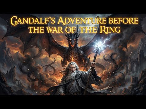 Gandalf’s Adventure Before the War of the Ring | LOTR LORE | Audio story