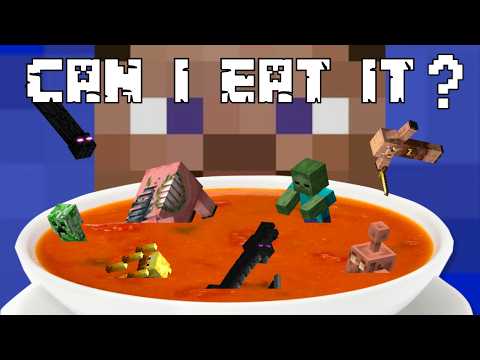 Ranking Mobs By How Edible They Are