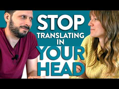 Think in Italian and Speak Faster in Conversations