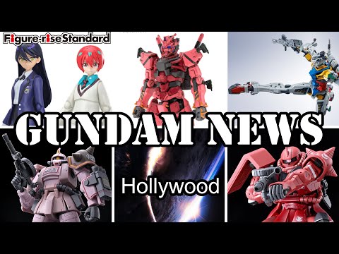 February Gunpla, New Gunpla Announcements, GQX Info, Gundam Goes Hollywood, And More [Gundam News]