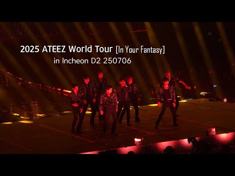 [Sub] 2025 ATEEZ [In Your Fantasy] Incheon D2 Full (Speech included) 250706
