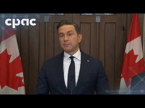 Conservative Leader Pierre Poilievre Speaks with Reporters on Parliament Hill – April 23, 2026