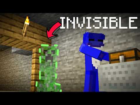 Can I beat Minecraft If Mobs are Invisible?