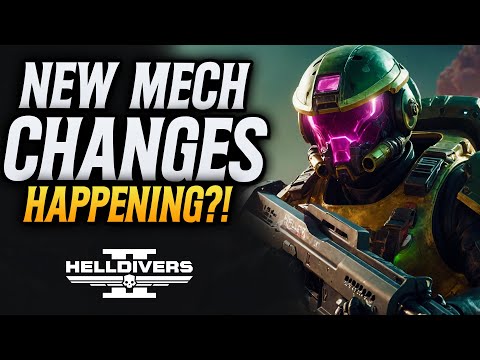 Helldivers 2 NEW Mech Changes Coming?! This Weapon Is Underrated!