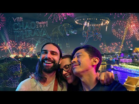 We Took a 40 Baht Boat to Bangkok’s Most Magical Night 🇹🇭