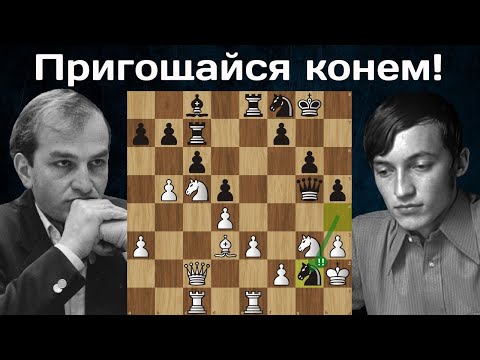 Олександр Бєлявський нокаутує Анатолія Карпова | Тілбург 1986 | Шахи