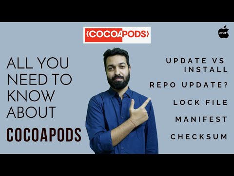 Everything you need to know about Cocoapods | Swift | Xcode | iOS