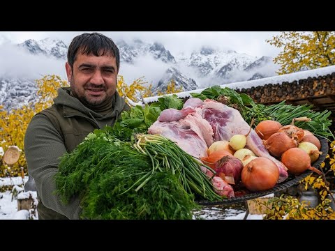 Magic of Fire in the Snow: Lamb Leg & Tandoor Adventures!