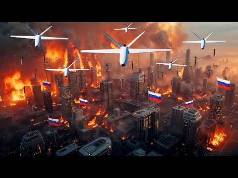 251 Ukrainian Drones STRlKE At Once - Russia Didn't Expect THIS