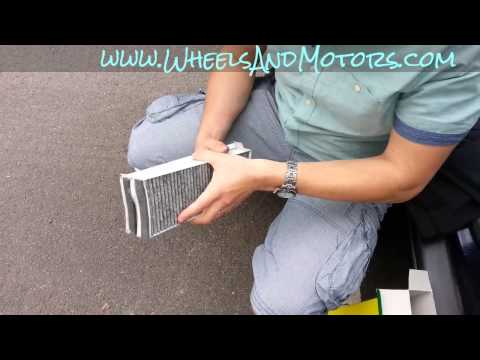 How to change pollen filter (cabin air filter, dust filter) for Audi A6 (C6 4F)