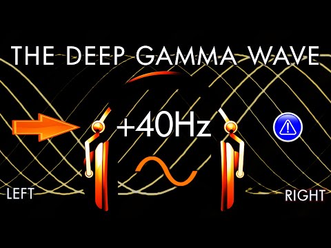 The Deep Gamma Learners Wave - 1hr Pure Binaural Beat Session at ~(40Hz)~ Intervals
