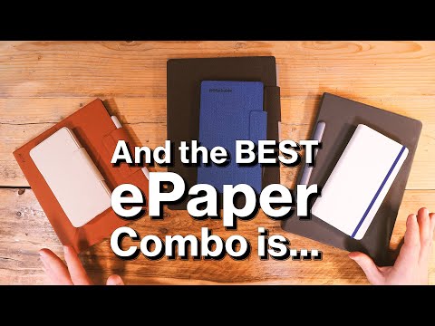 Note Air5 C + Palma Pro vs reMarkable Move + Pro vs XP-PEN Magic Note Pad + TCL NXTPaper 60 Ultra