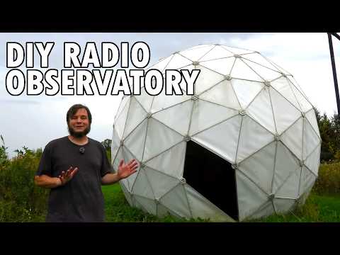Installing A Satellite Dish In My Geodesic Radome