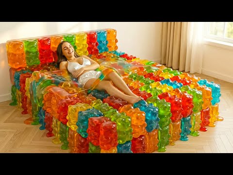 Which Wild Bed Would You Lay In? 🌈🛌| The Ultimate Satisfying Oddly Asmr Experience