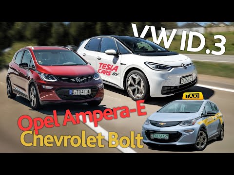 Таксисты на Chevrolet Bolt против Volkswagen ID.3. Какой электромобиль круче?