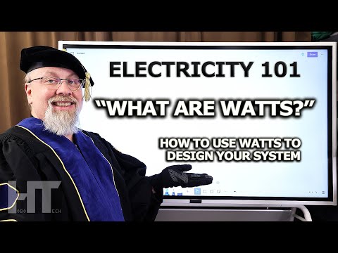 Electricity for BEGINNERS Part 3/3: WATTS and WATT HOURS For Solar | Batteries | Generators