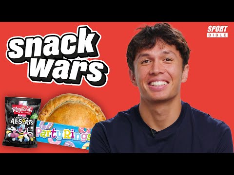Formula 1 Driver Alex Albon Rates Food From Thailand And The UK | Snack Wars | SPORTbible