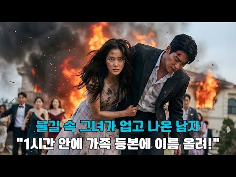 화재 속 모두가 도망쳤지만 작은 그녀만이 거대한 CEO를 업고 나왔다, 병원에서 눈 뜬 그가 첫마디로 말했다: “1시간 안에 그녀 이름을 우리 가족 등본에 올려.”