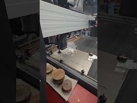 Maxiem Waterjet Machine in Operation