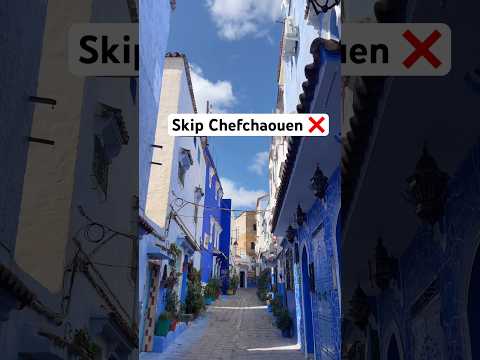 SKIP Chefchaouen ❌ And go here! #shorts #morocco #المغرب #شفشاون #chefchaouen #bluecity #travel