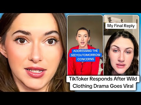 TikToker Responds To Wild Clothing Drama