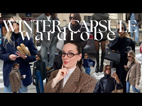 HOW TO BUILD A 10 PIECE CAPSULE WINTER WARDROBE | Classic highstreet basics & my wardrobe essentials
