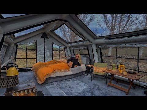 YENİ XXL ÇADIRLA EV KONFORUNDA KAMP