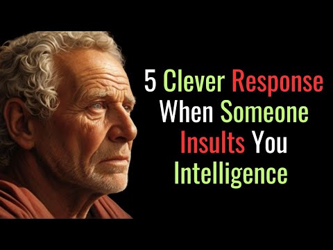 5 CLEVER Responses When Someone INSULTS Your Intelligence