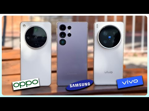 vivo x200 Ultra vs Galaxy S25 Ultra vs oppo Find X8 Ultra What TITANS!