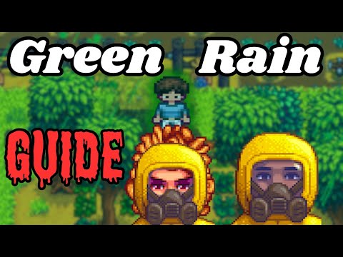 Do THIS when it rains green | Stardew Valley 1.6 Update
